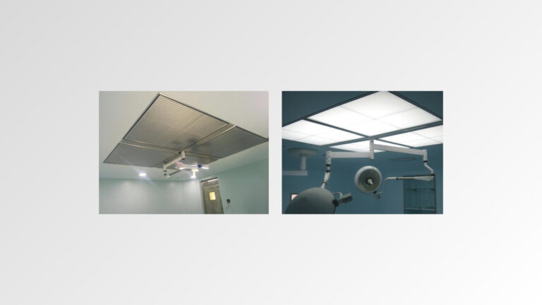 Ceiling Mounted Laminar Flow (Planair) System